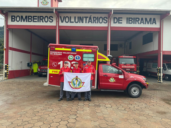Prefeitura e Bombeiros Voluntários de Ibirama viabilizam ajuda humanitária para RS